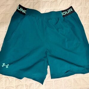 Under Armour Dark Teal Performance Shorts